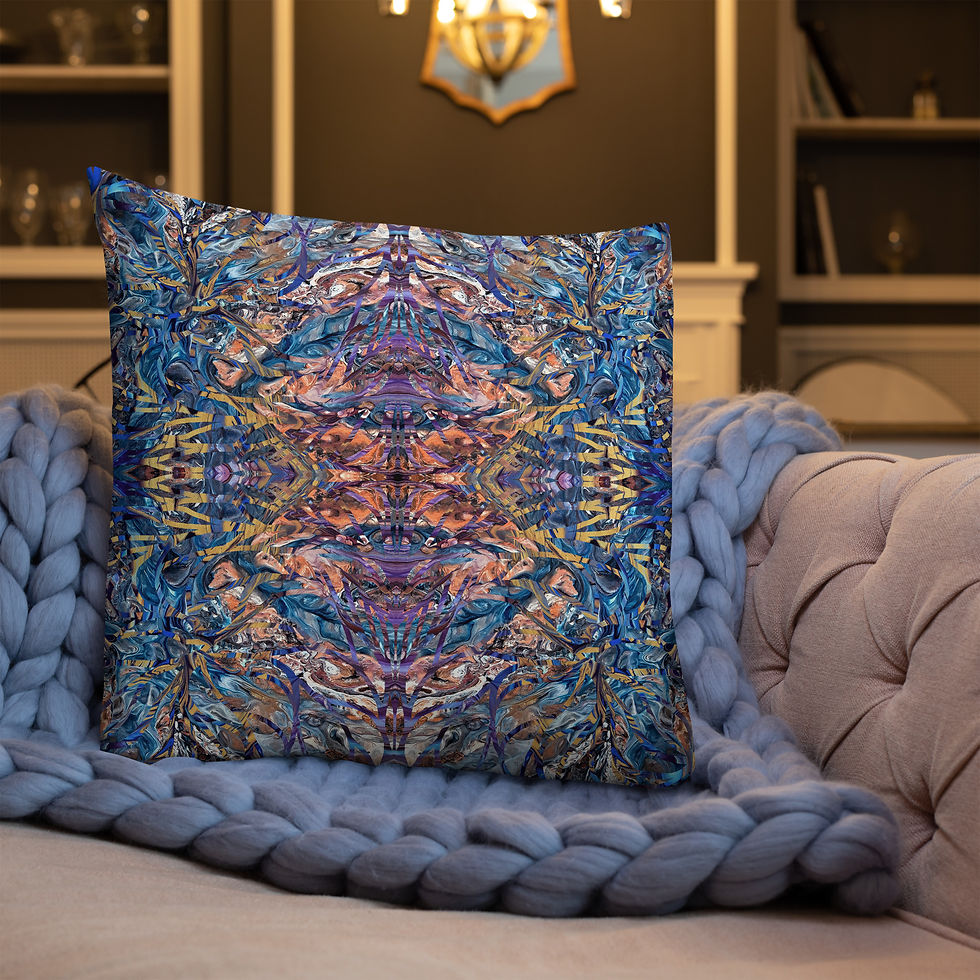 Thumbnail: Turquoise arabesque