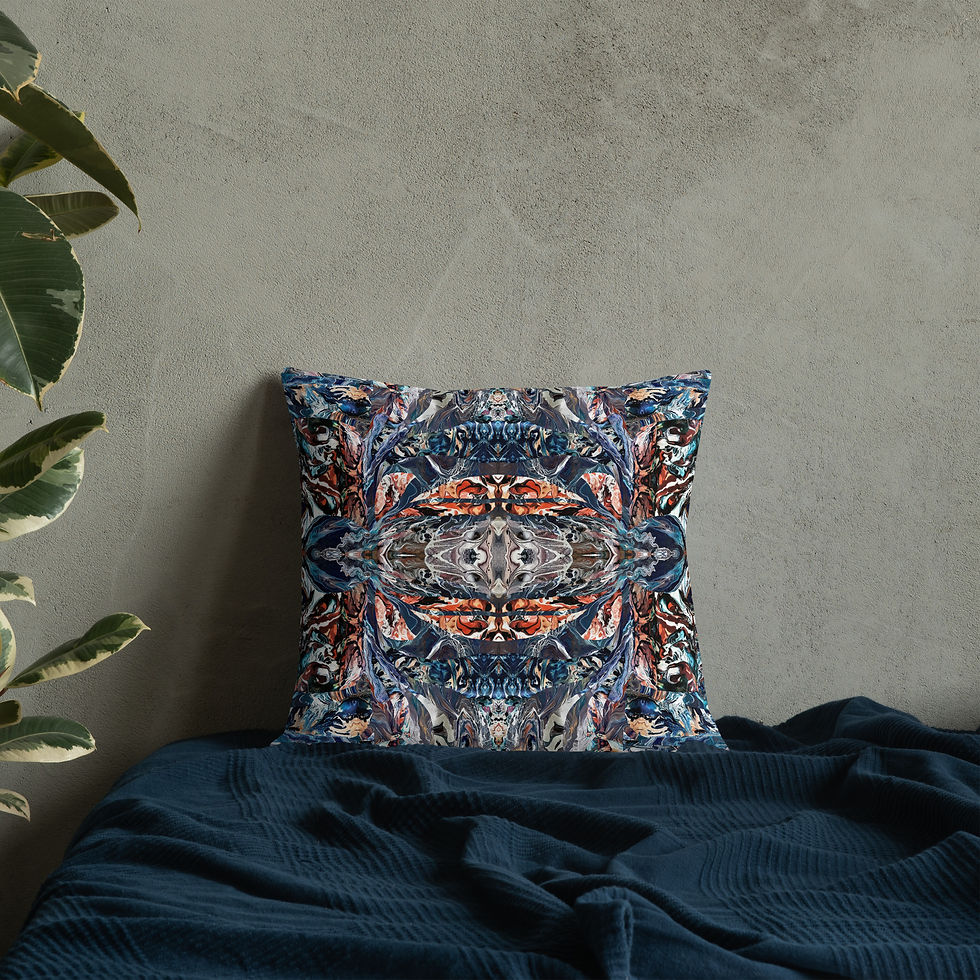 Thumbnail: Abstract marbled patterns V