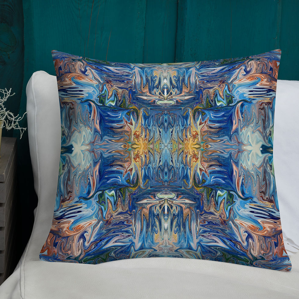 Thumbnail: Woven blue I