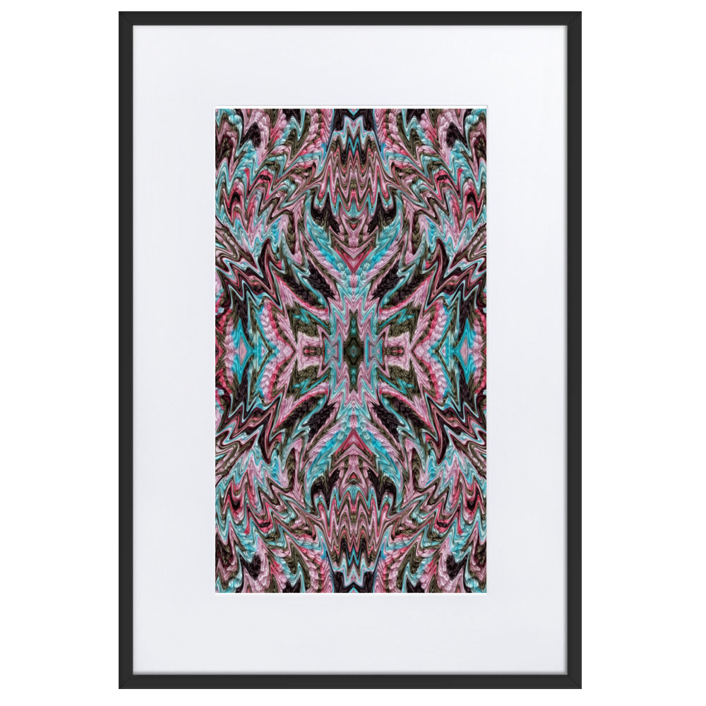 Turquoise embroidery IV