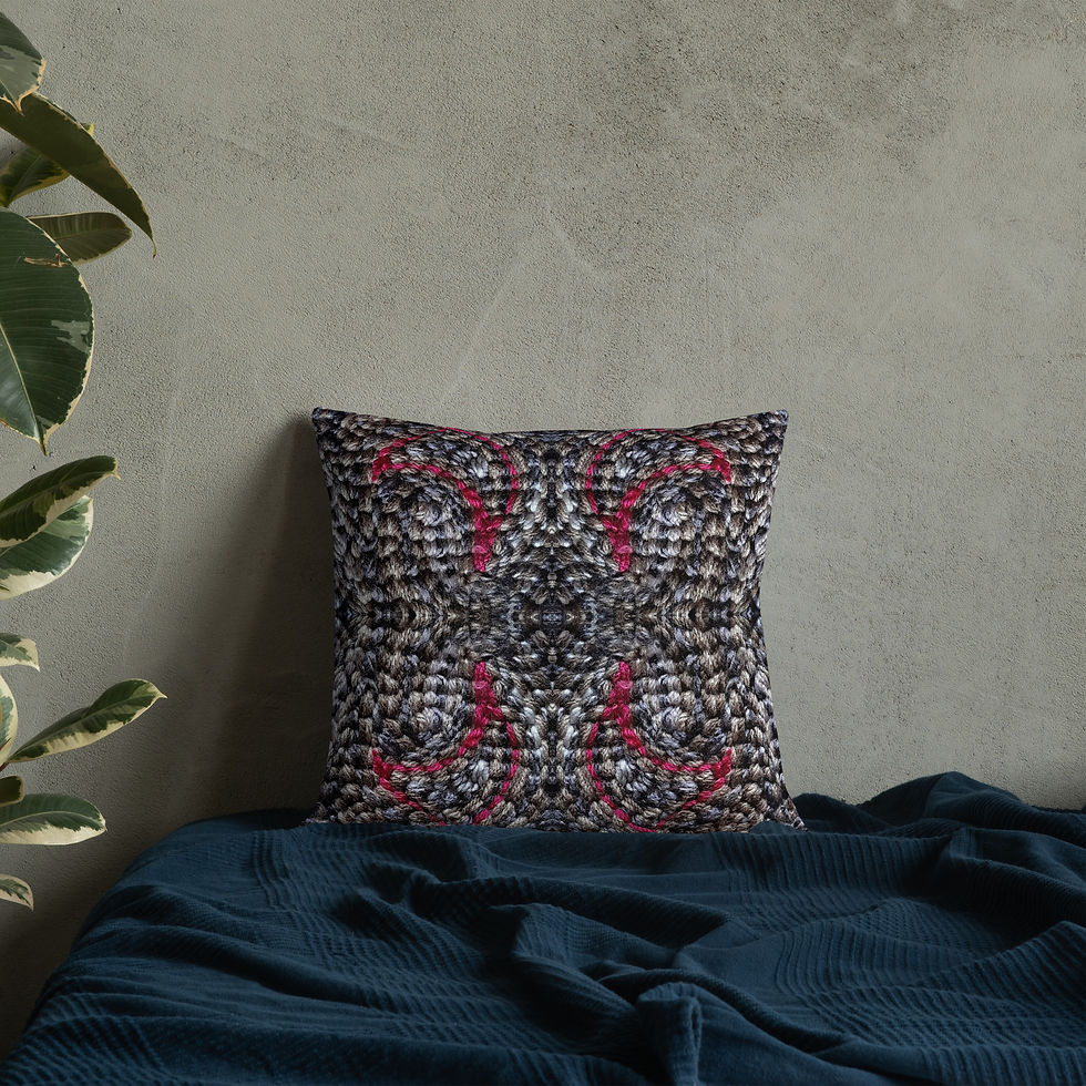 Thumbnail: Abstract embroidery