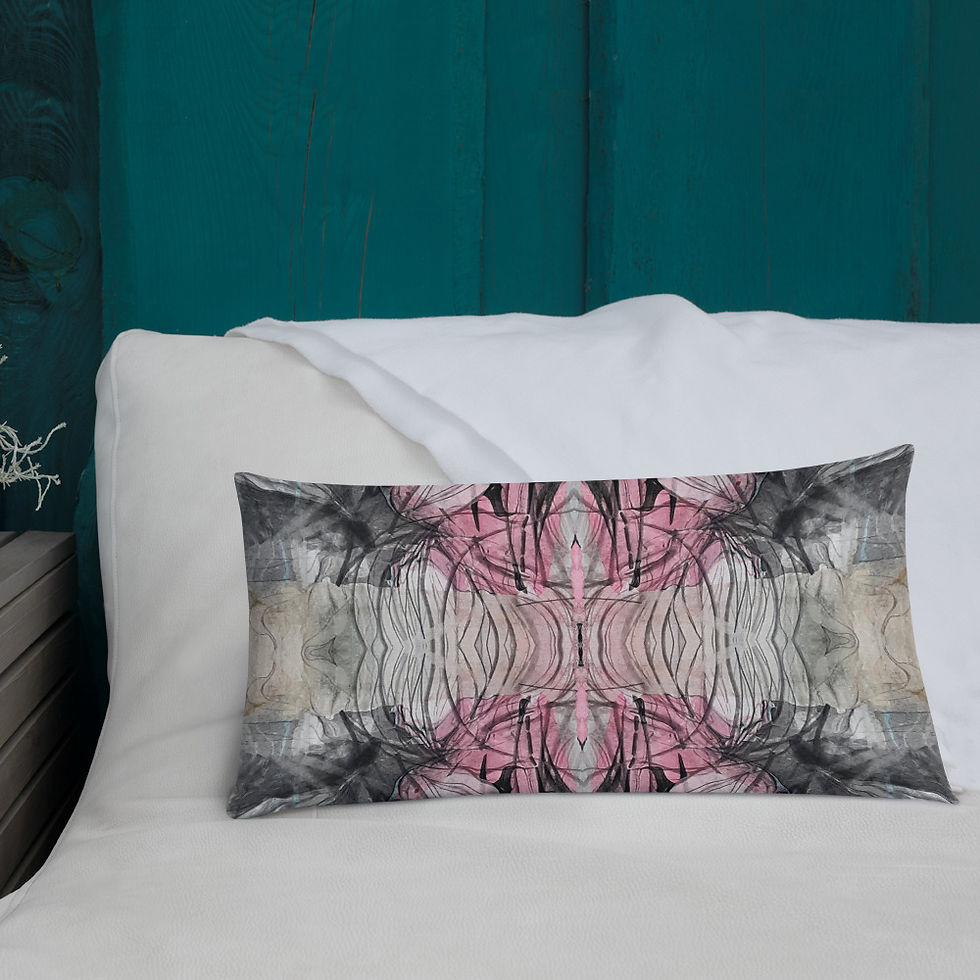Thumbnail: Pink on charcoal symmetry IV