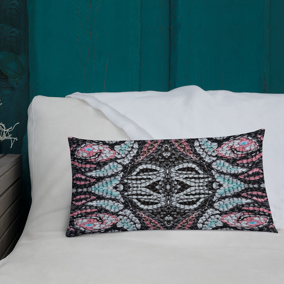 Thumbnail: Embroidered arabesque III