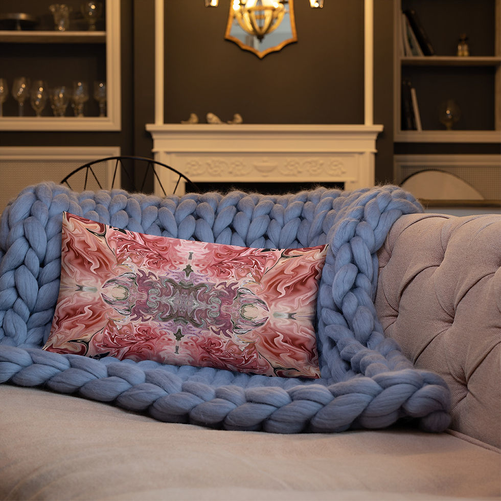 Thumbnail: Pink roses arabesque III