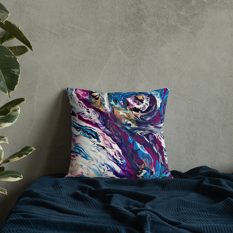 Thumbnail: Abstract ammonite III