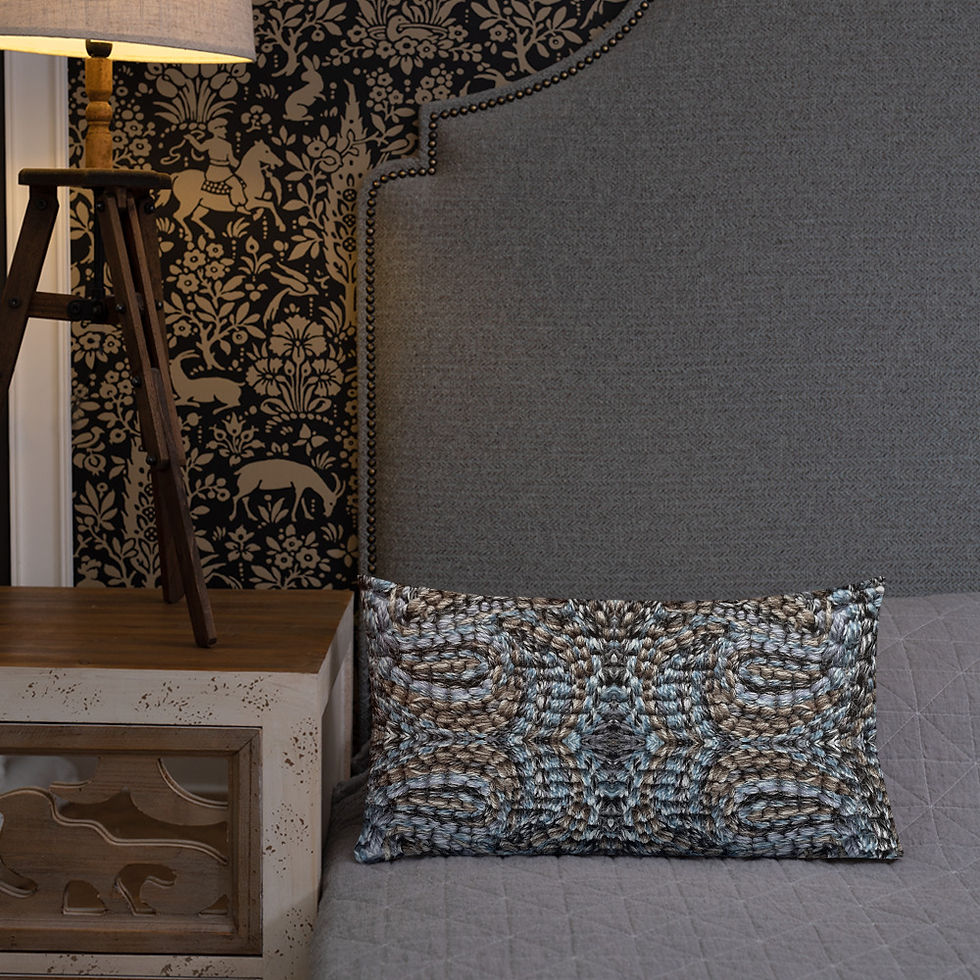 Thumbnail: Cerulean on grey symmetry IV