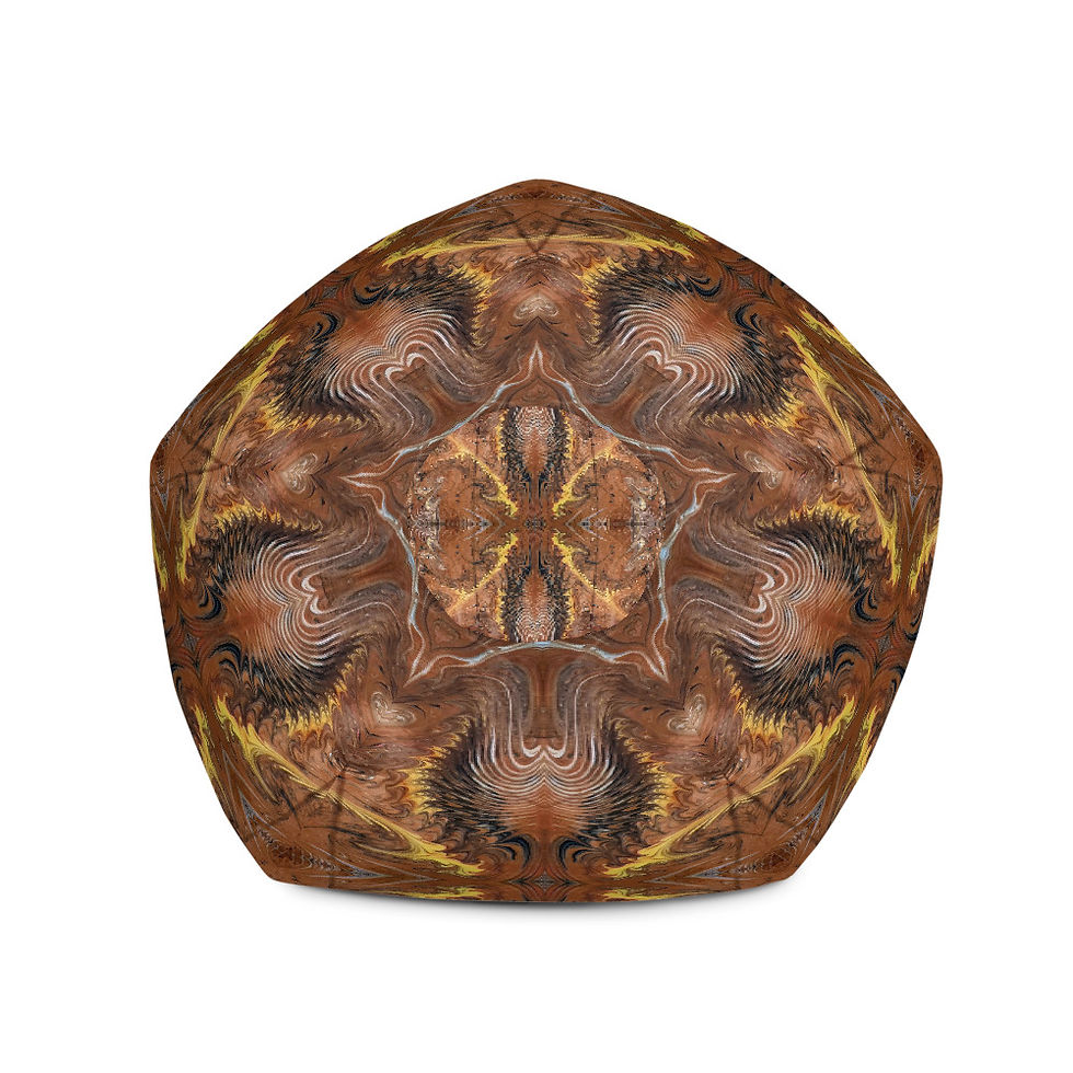 Thumbnail: Bronze on brown swirls