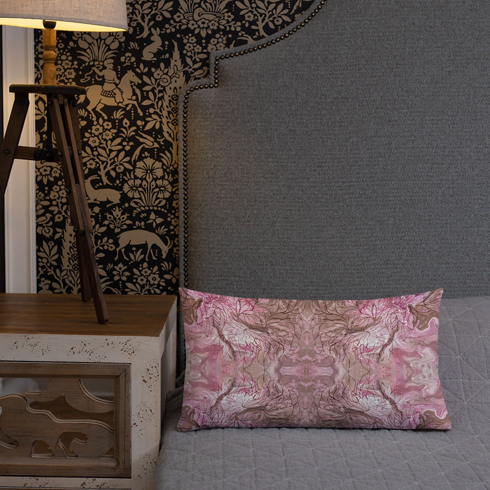 Thumbnail: Pink arabesque III