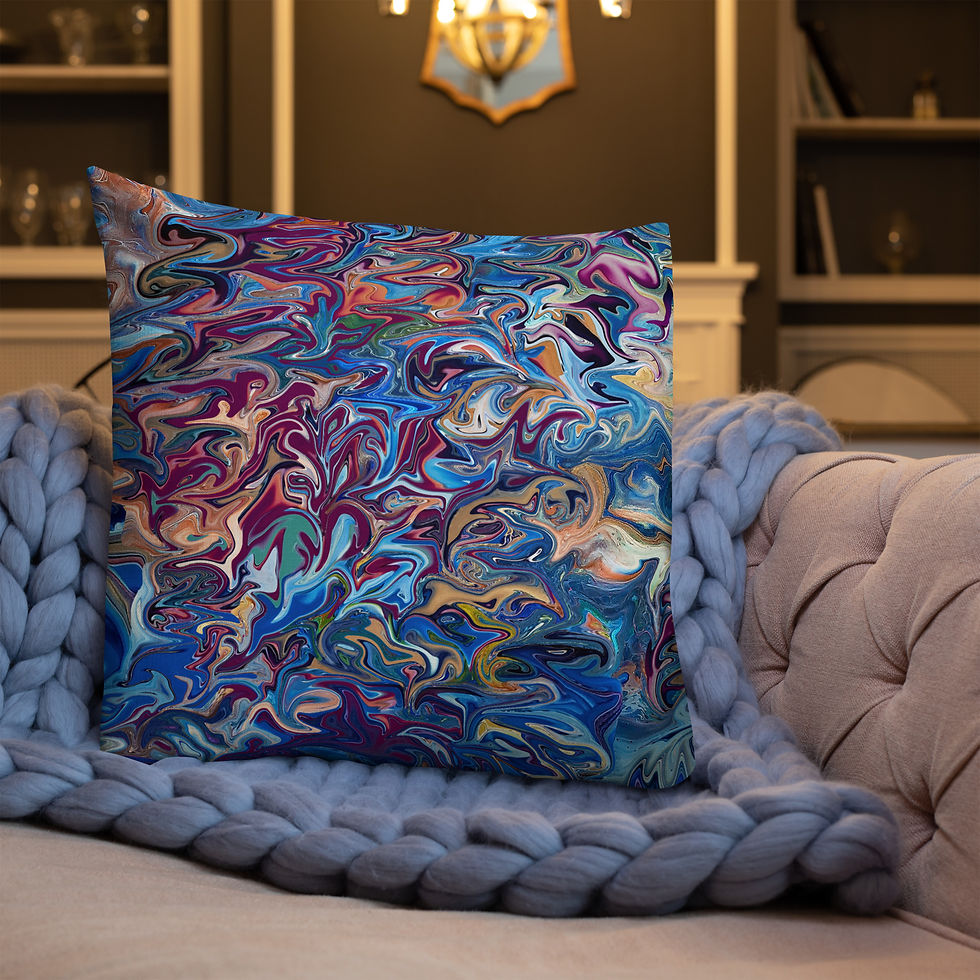 Thumbnail: Cobalt swirls