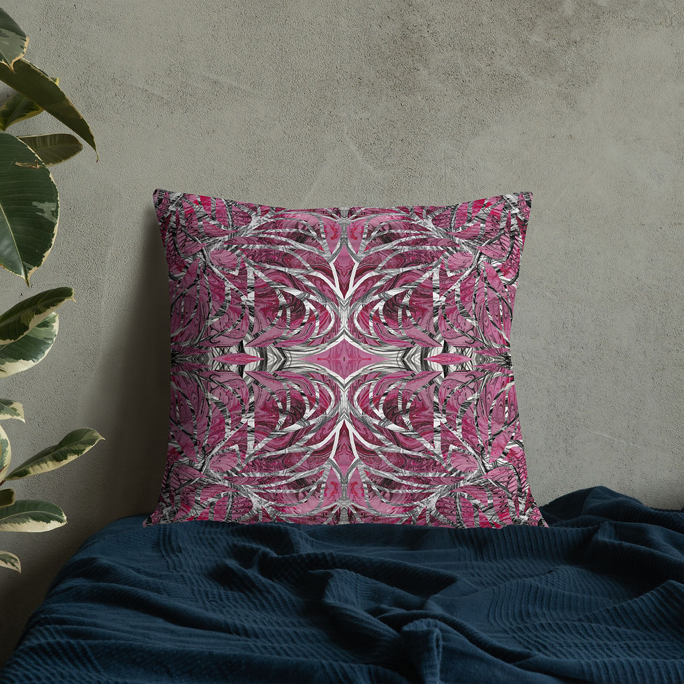 Thumbnail: Monochrome on pink marble IV