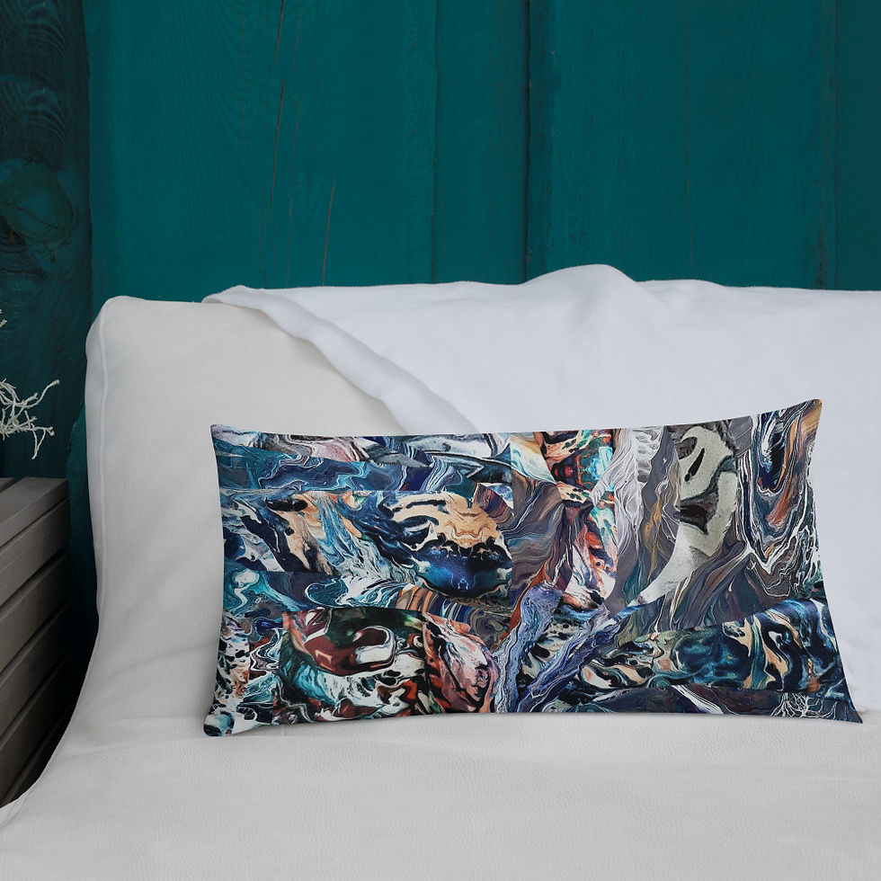 Thumbnail: Abstract marbled patterns