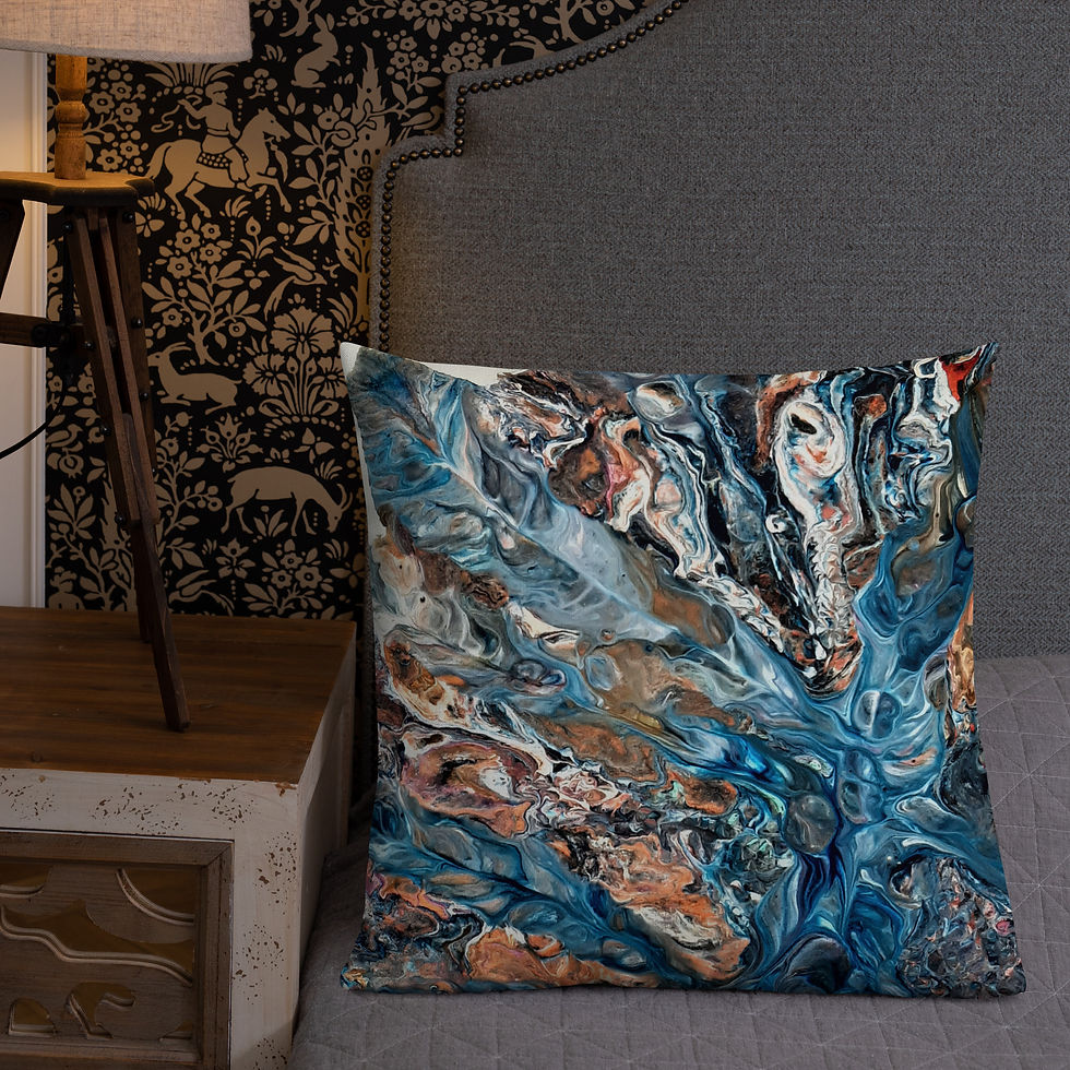 Thumbnail: Abstract feathers