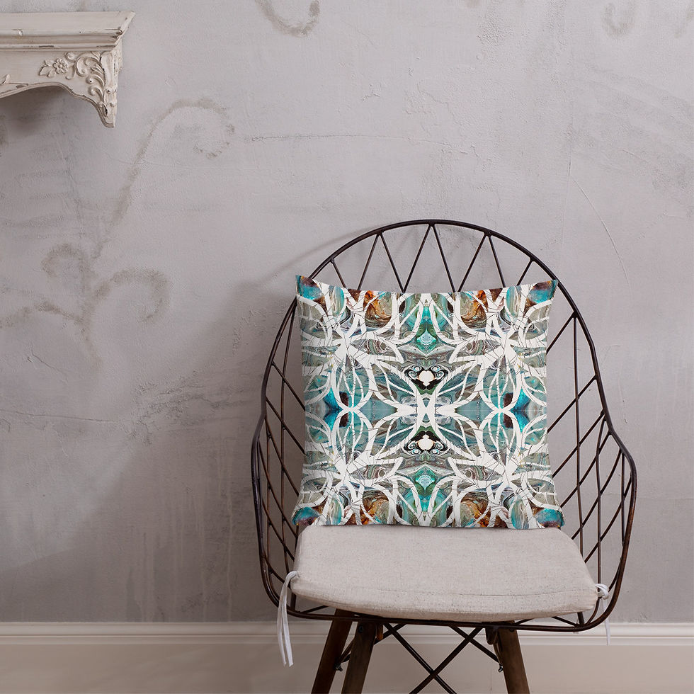Thumbnail: Abstract painted mosaic III