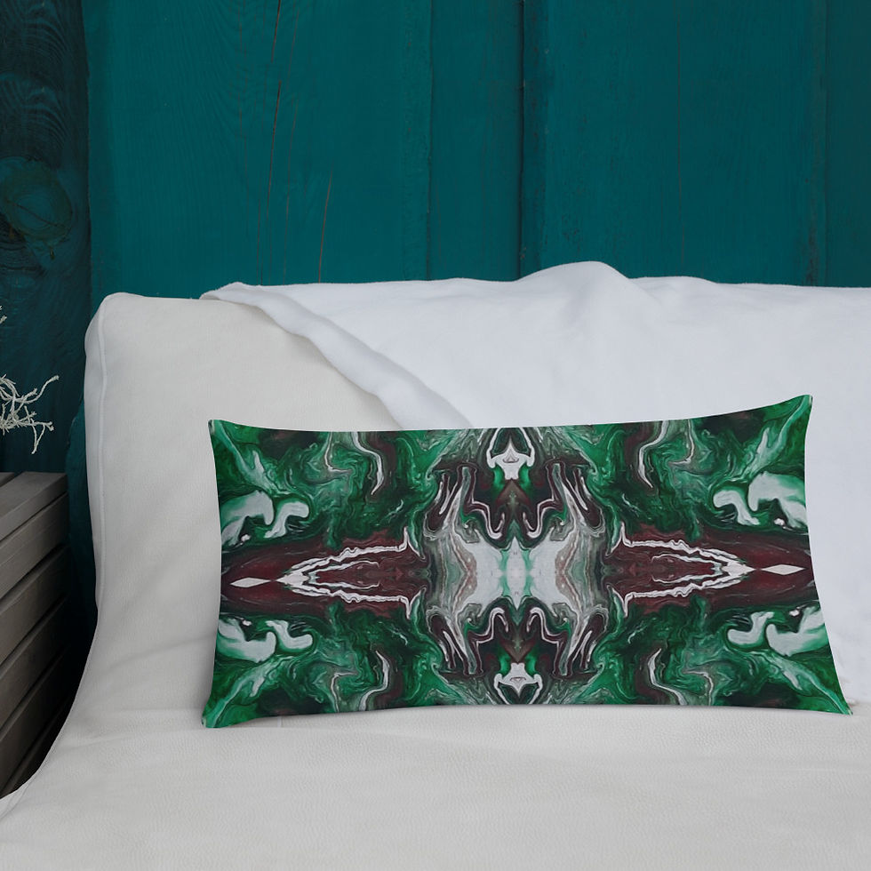 Thumbnail: Abstract malachite I