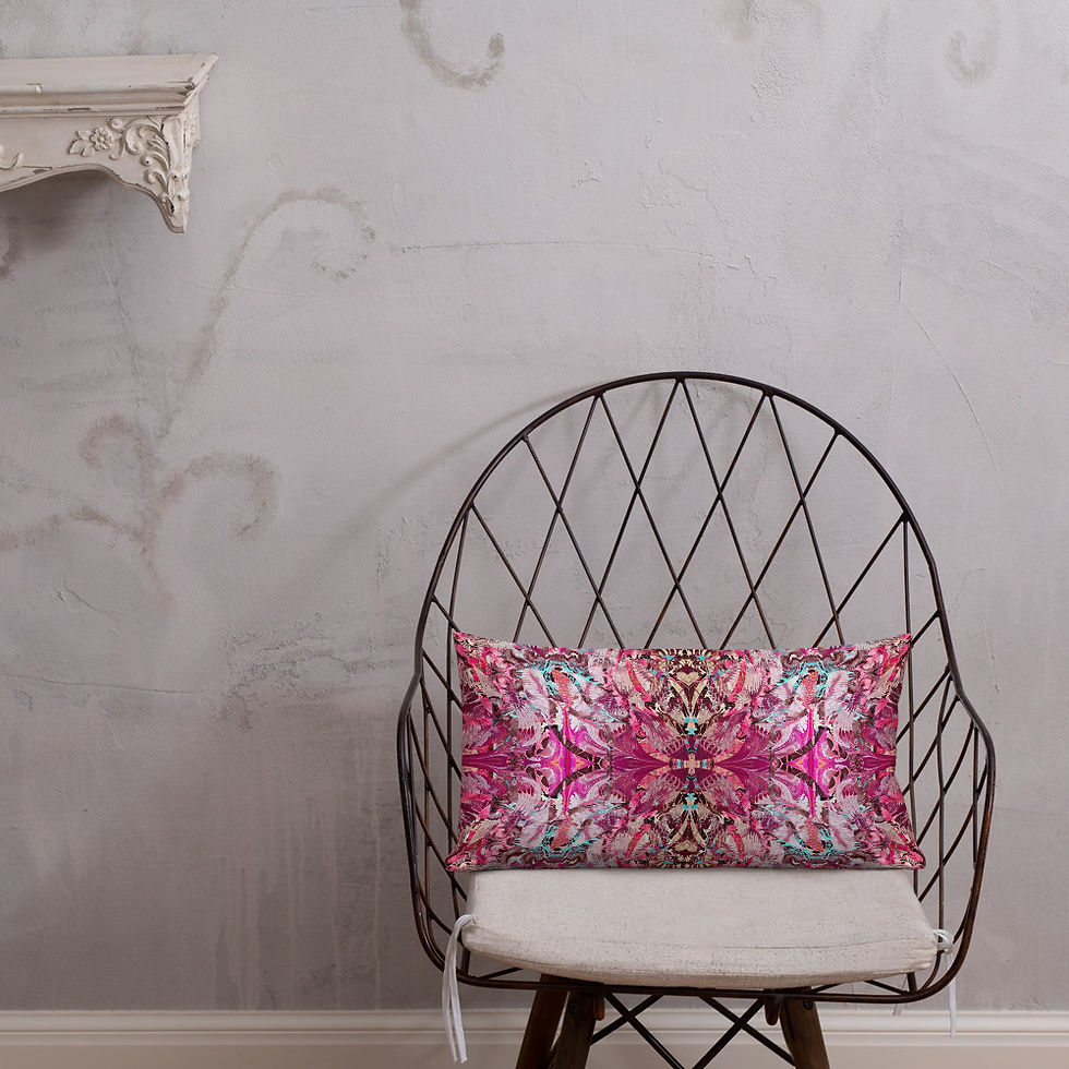 Thumbnail: Funky fuchsia arabesque