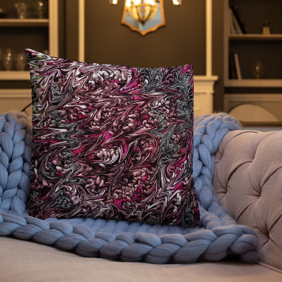 Thumbnail: Burgundy arabesque