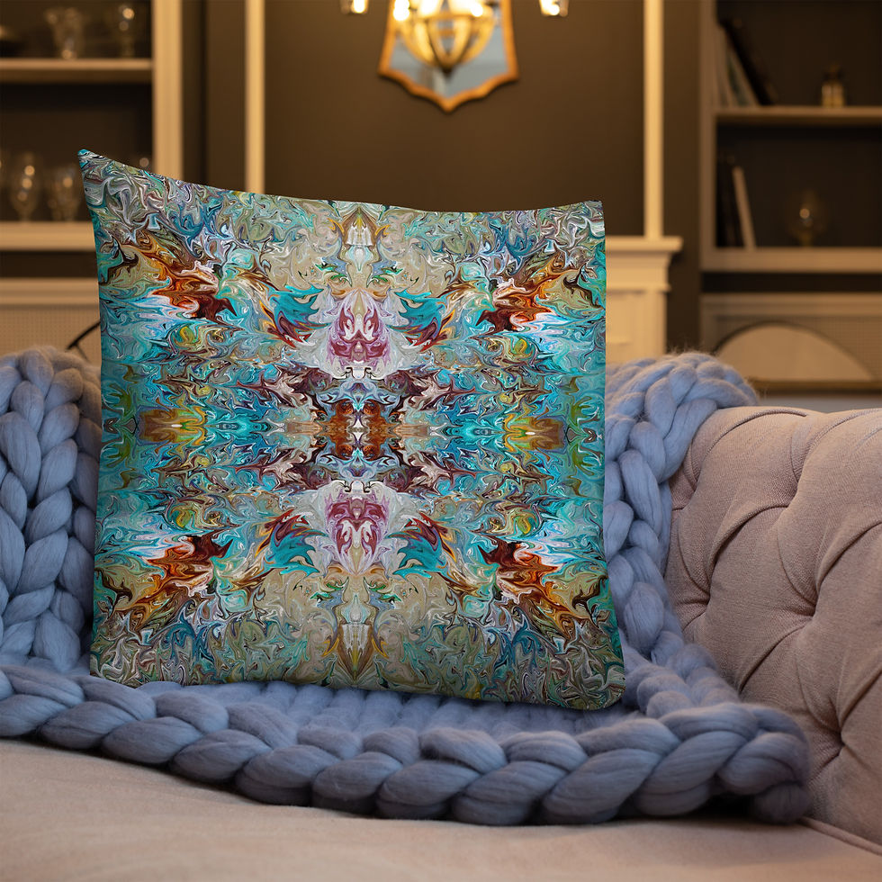 Thumbnail: Turquoise arabesque