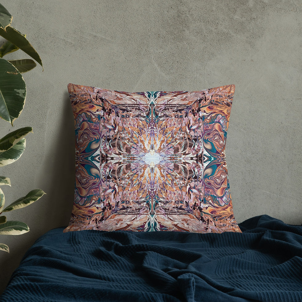 Thumbnail: Ochre arabesque