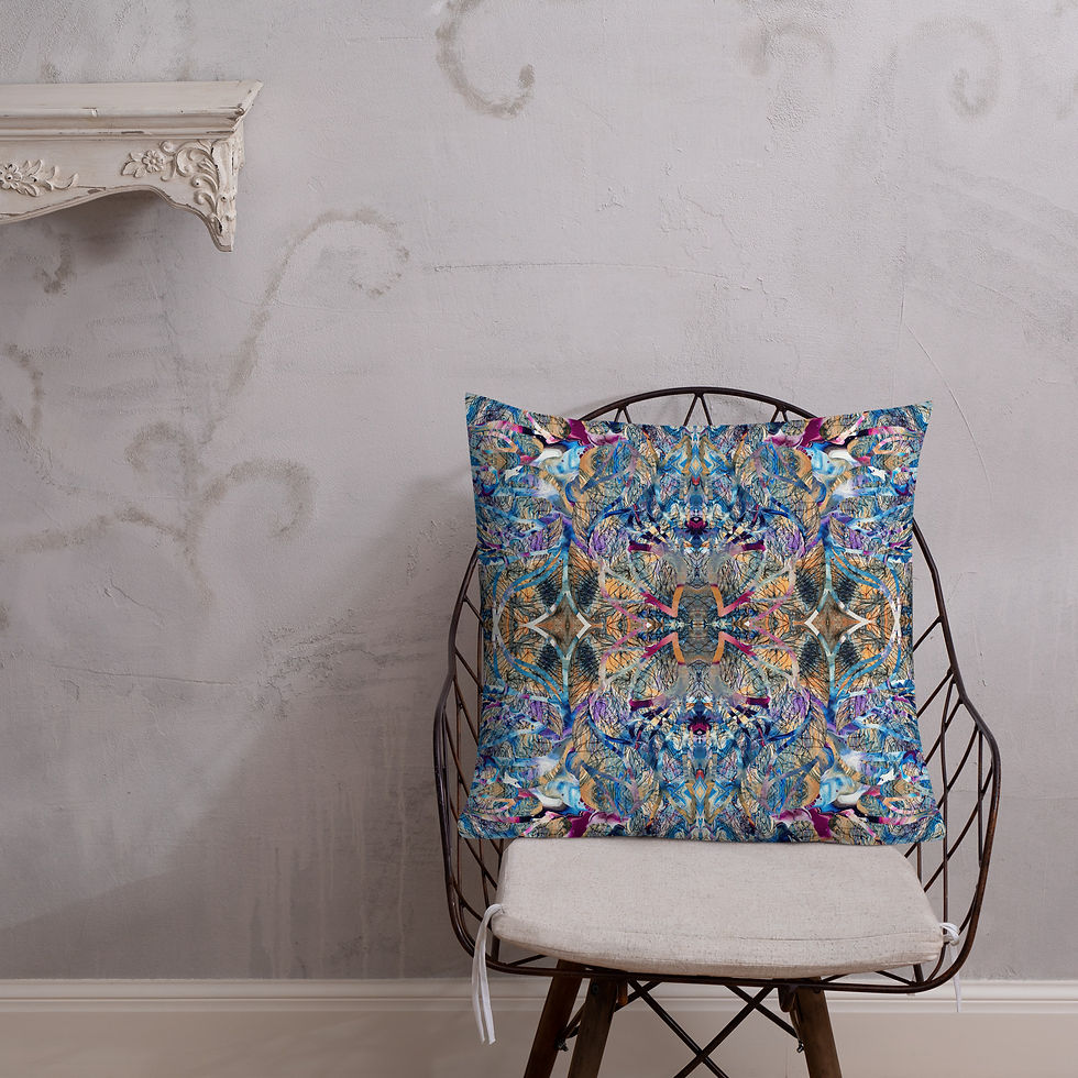 Thumbnail: Mixed media arabesque I