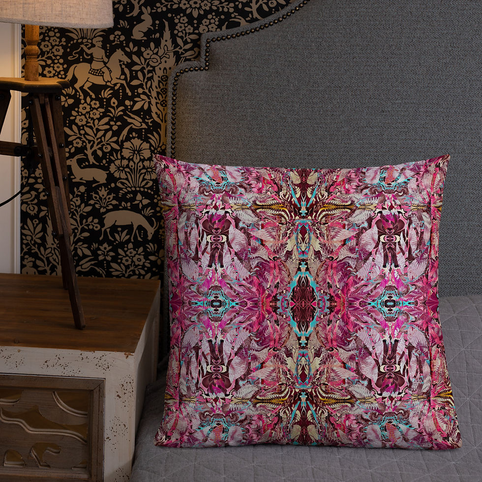 Thumbnail: Funky fuchsia arabesque IV