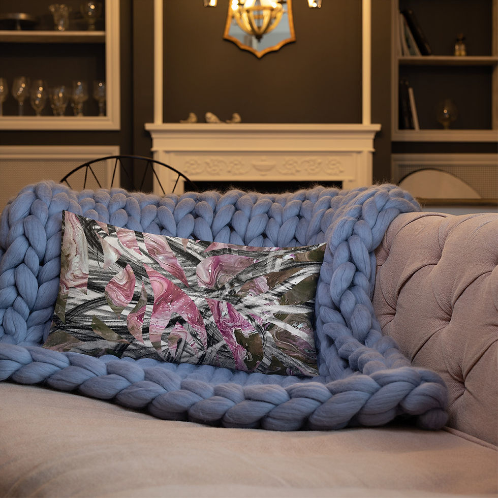 Thumbnail: Monochrome on pink marble