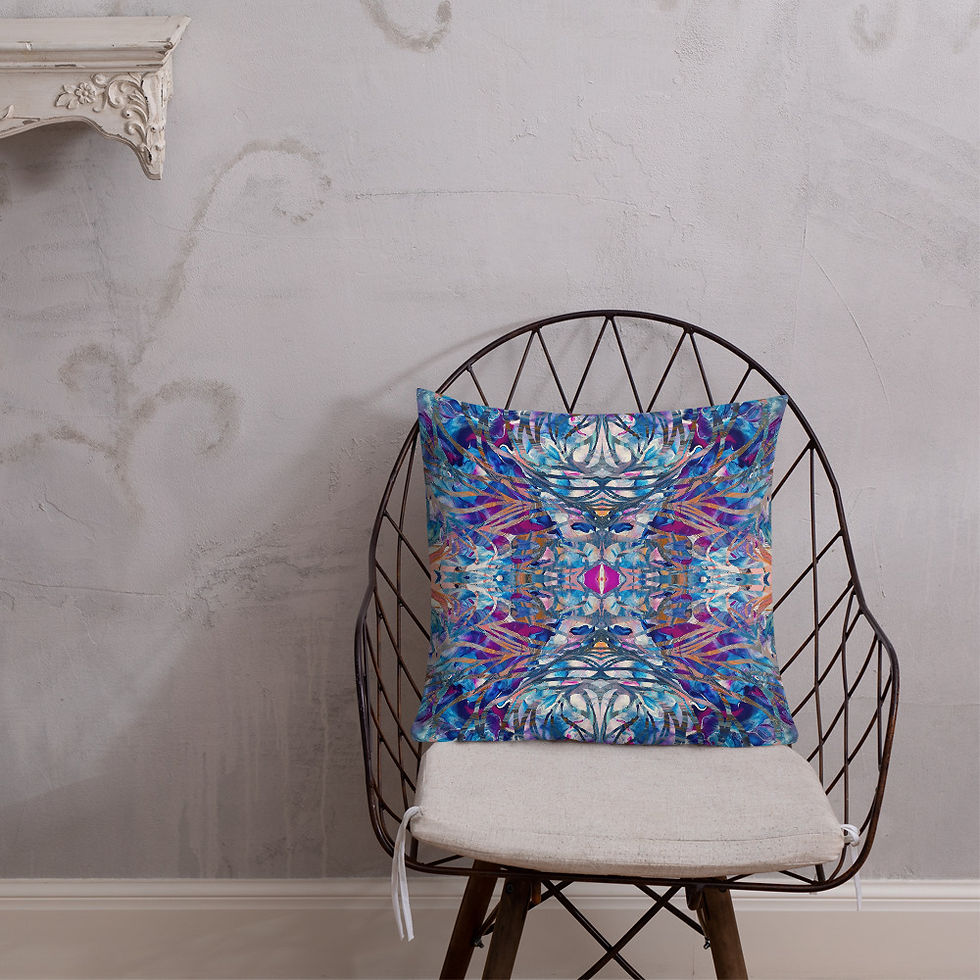Thumbnail: Aqua arabesque I