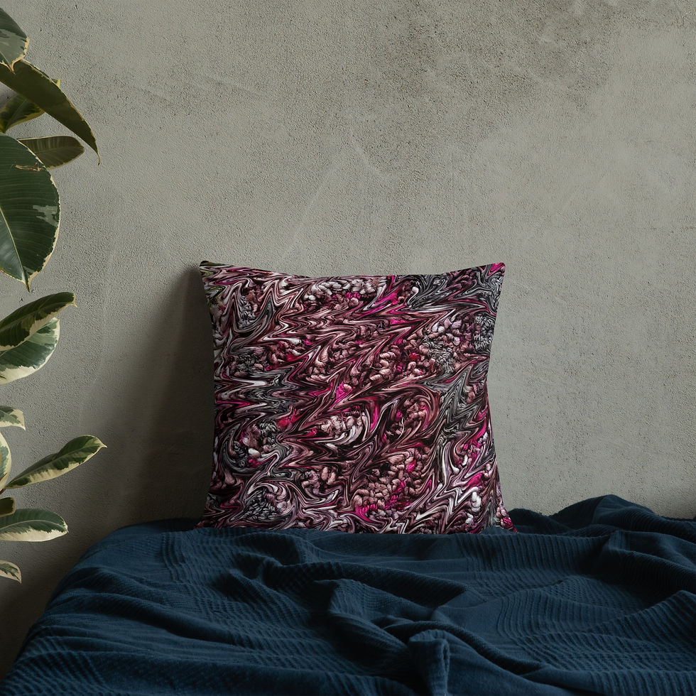 Thumbnail: Burgundy arabesque