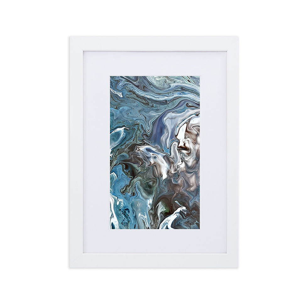Thumbnail: Blue on grey flow
