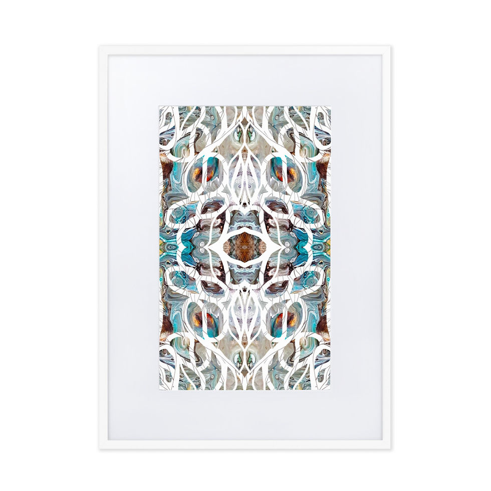 Thumbnail: Abstract painted mosaic I