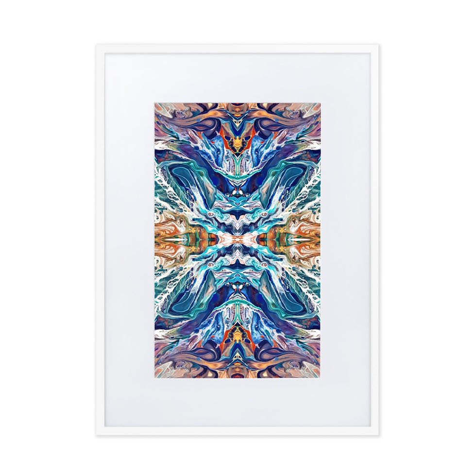 Thumbnail: Cobalt kaleidoscope III