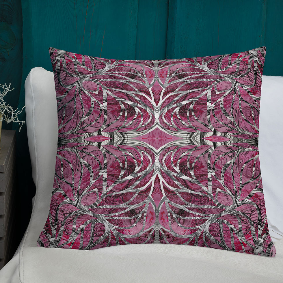 Thumbnail: Monochrome on pink marble IV