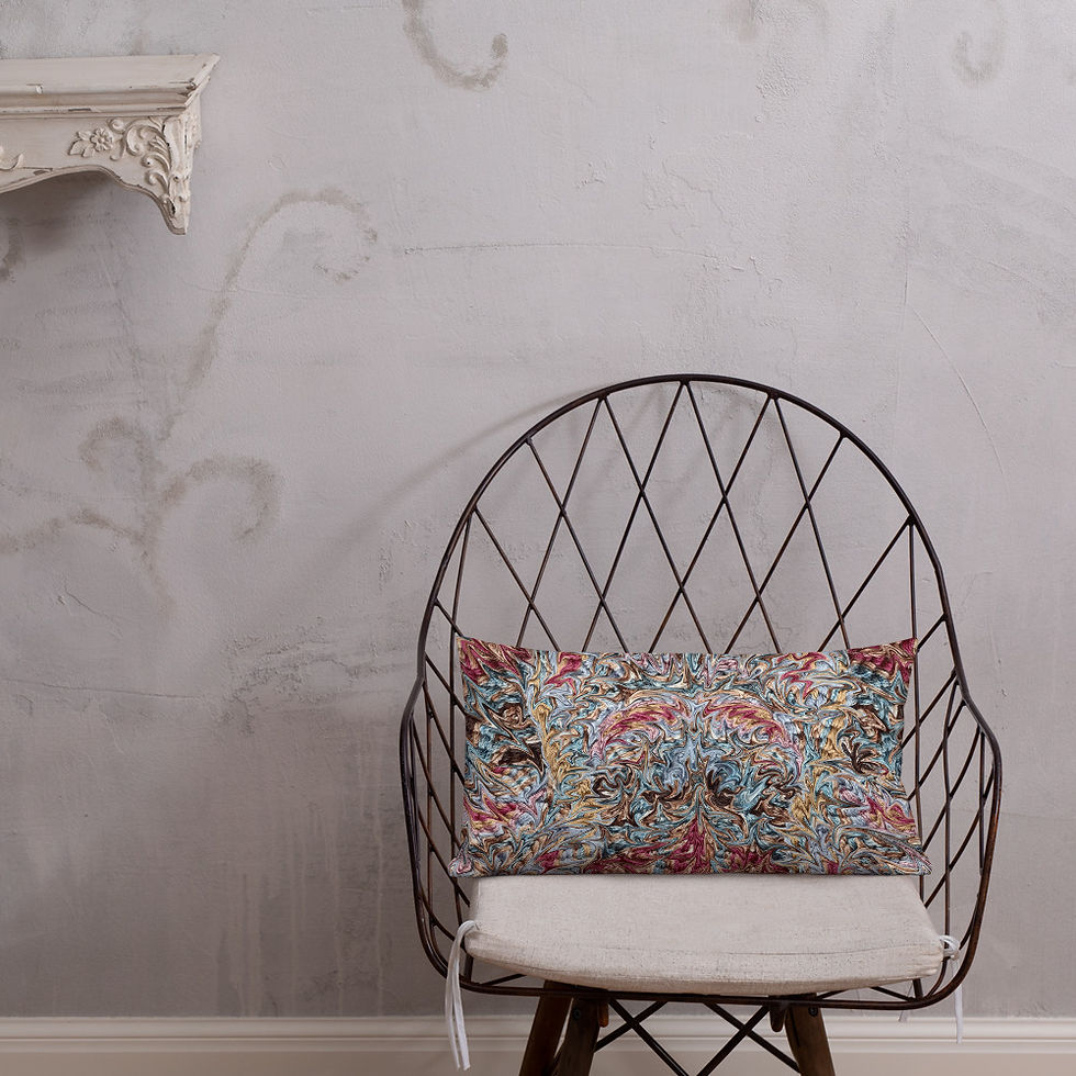 Thumbnail: Embroidered arabesque V