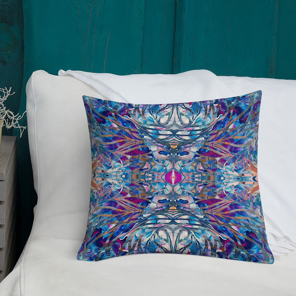 Thumbnail: Aqua arabesque I