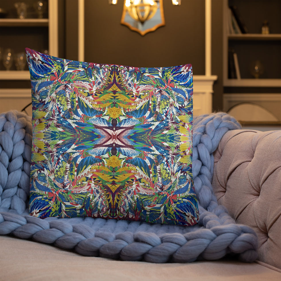 Thumbnail: Abstract feathers blend IV