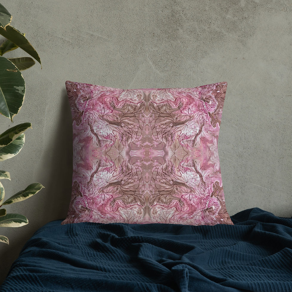 Thumbnail: Pink arabesque III