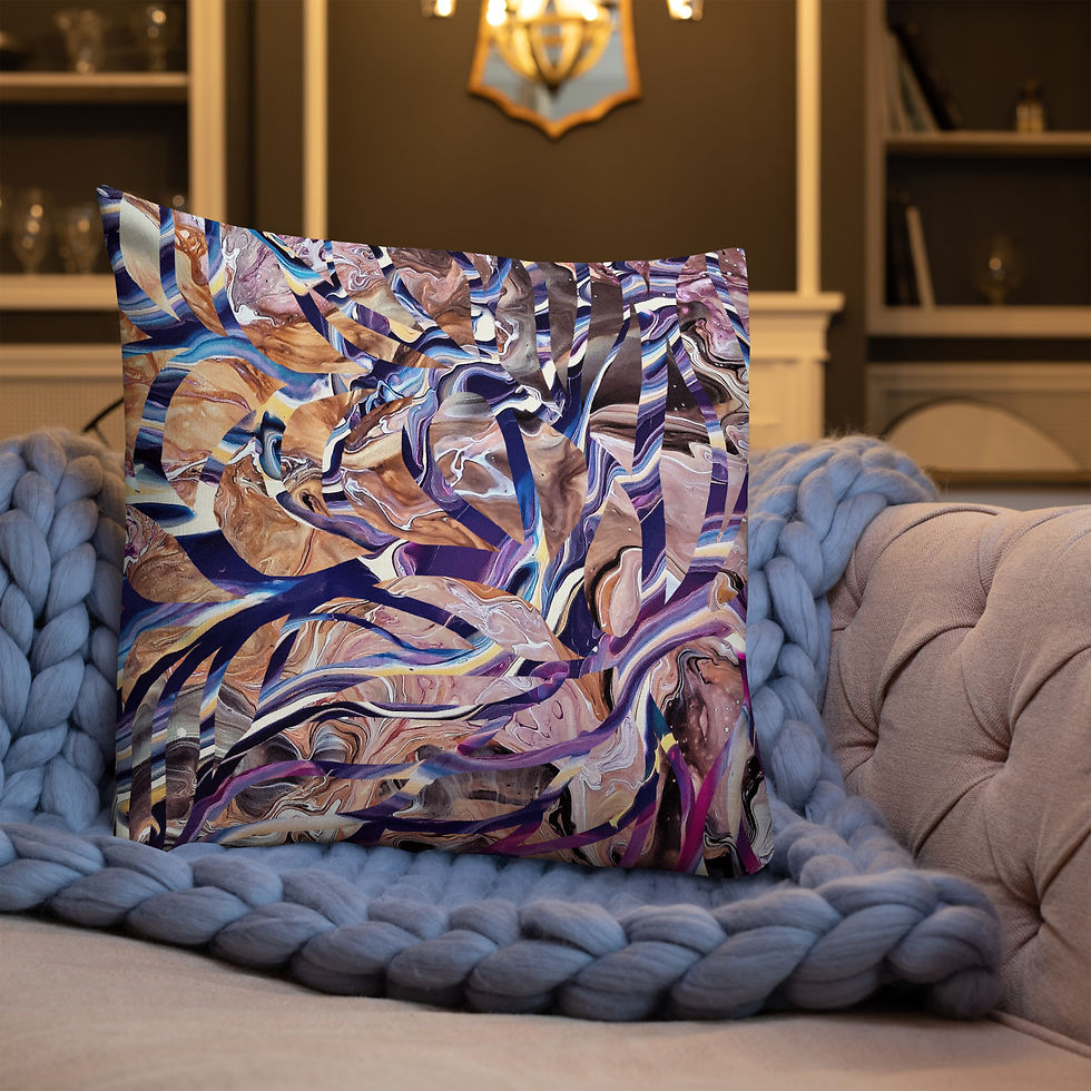 Thumbnail: Abstract waves blend