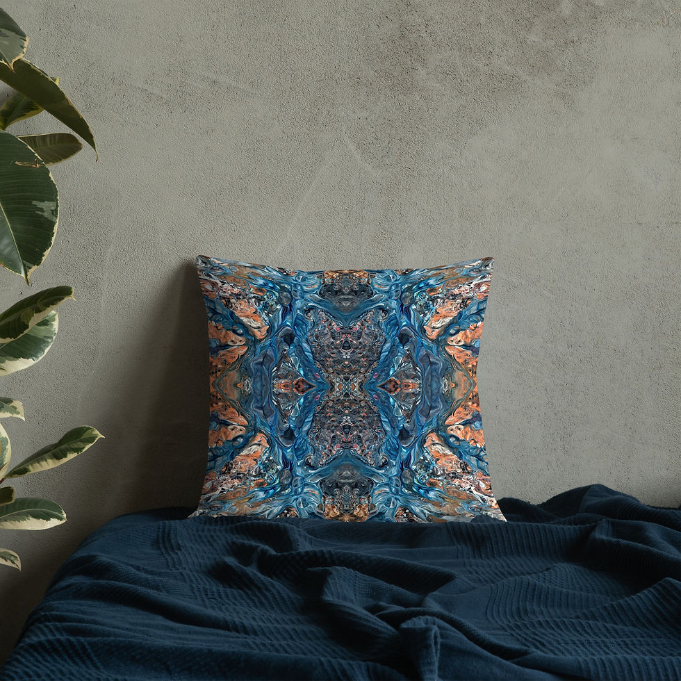 Thumbnail: Lapislazuli arabesque
