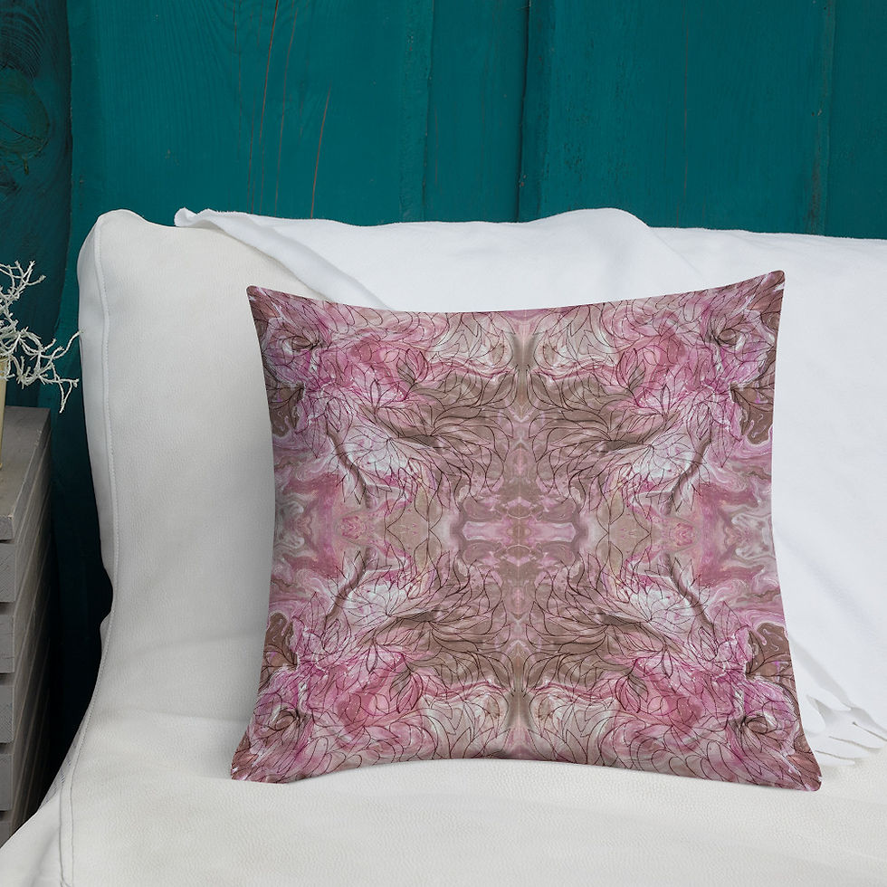 Thumbnail: Pink arabesque III