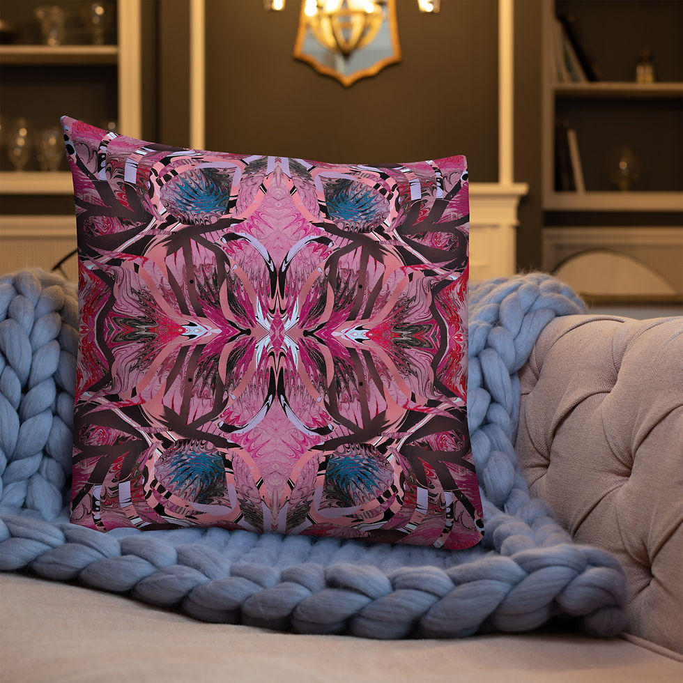 Thumbnail: Pink intarsio I