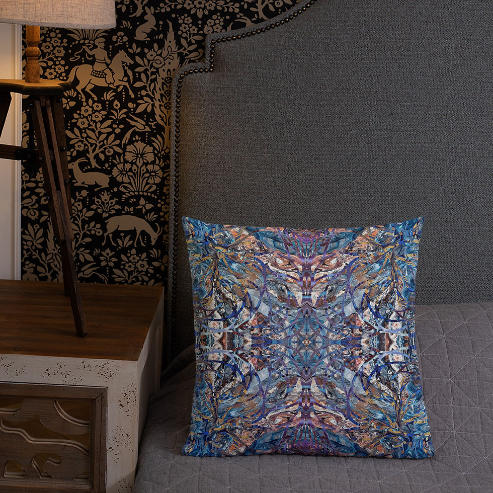 Thumbnail: Turquoise arabesque I