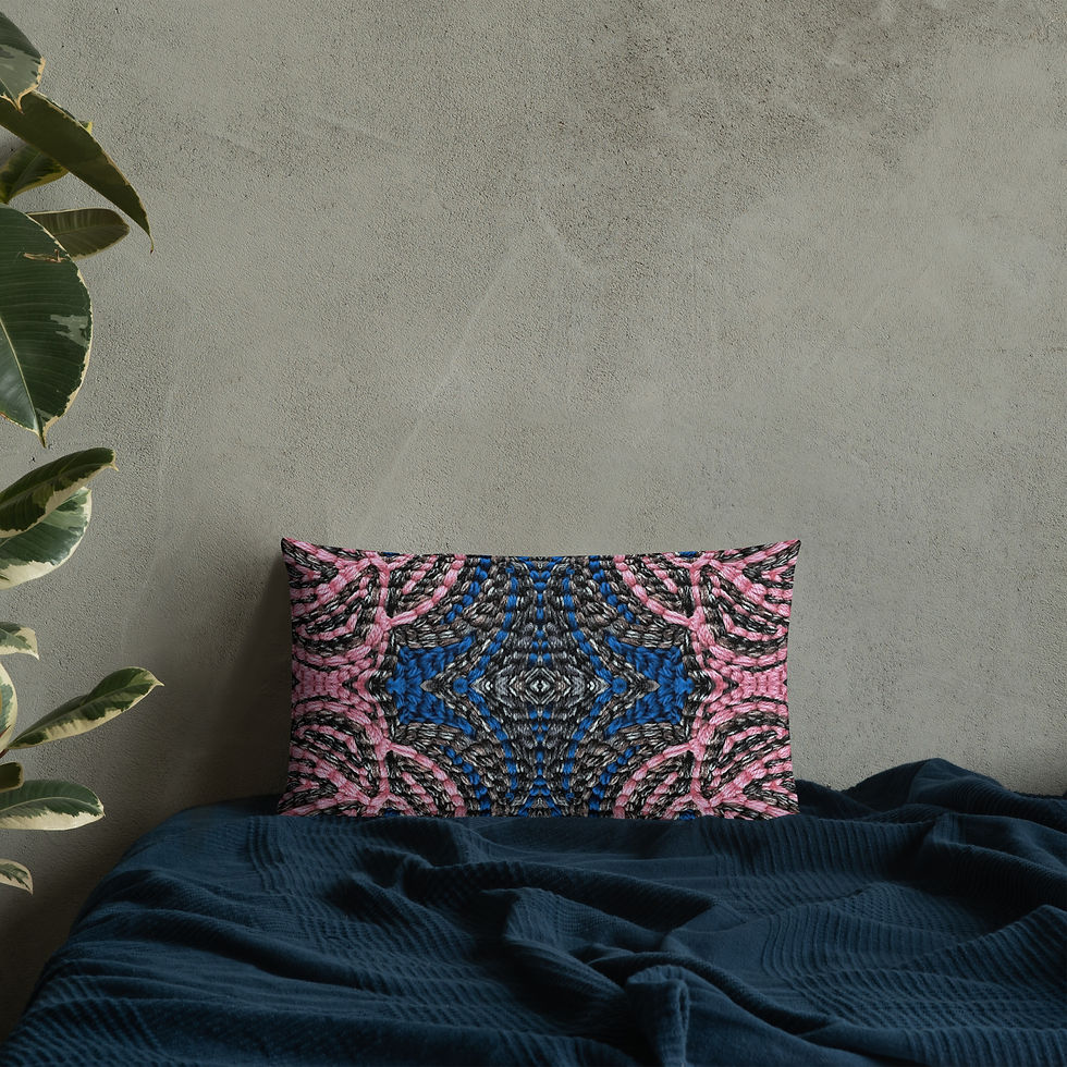 Thumbnail: Dusty pink embroidery III