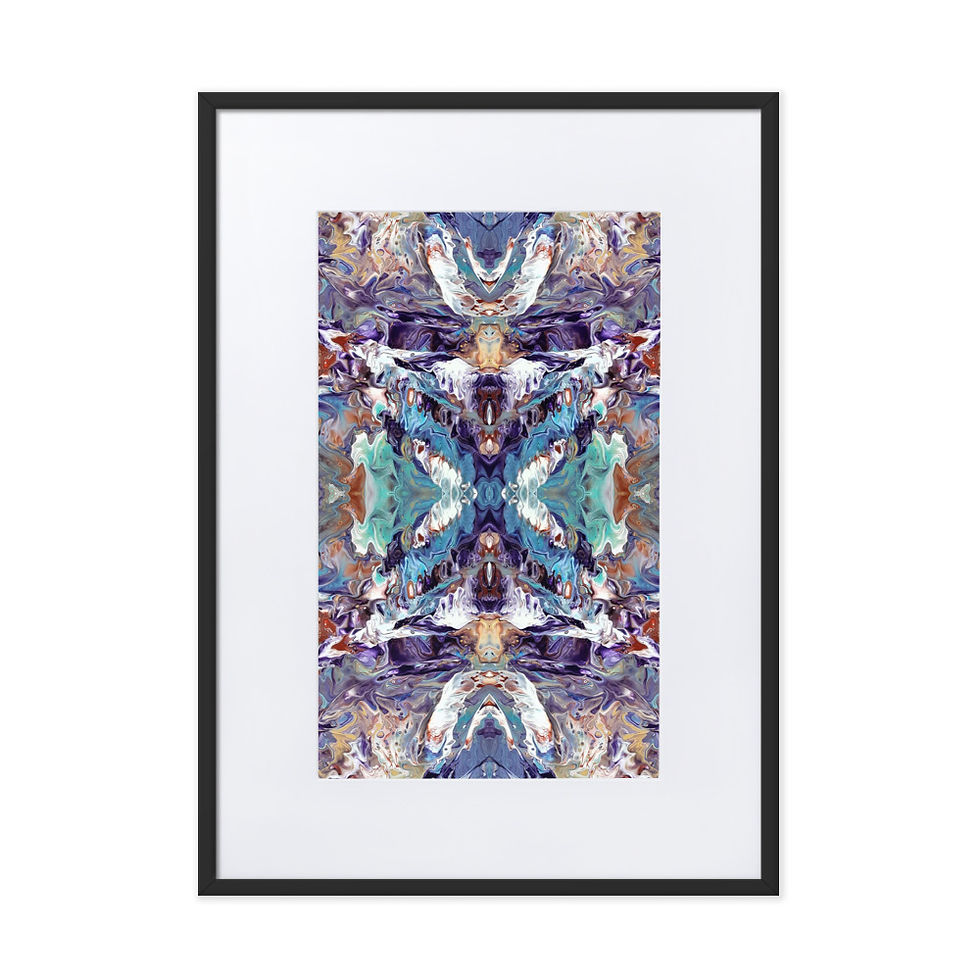 Thumbnail: Abstract cross currents III