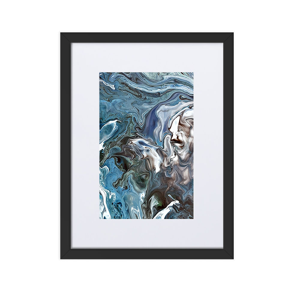 Thumbnail: Blue on grey flow