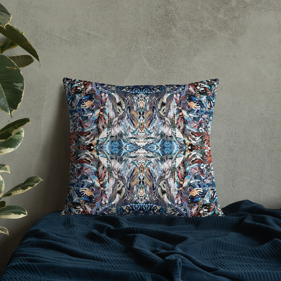 Thumbnail: Abstract marbled patterns IV