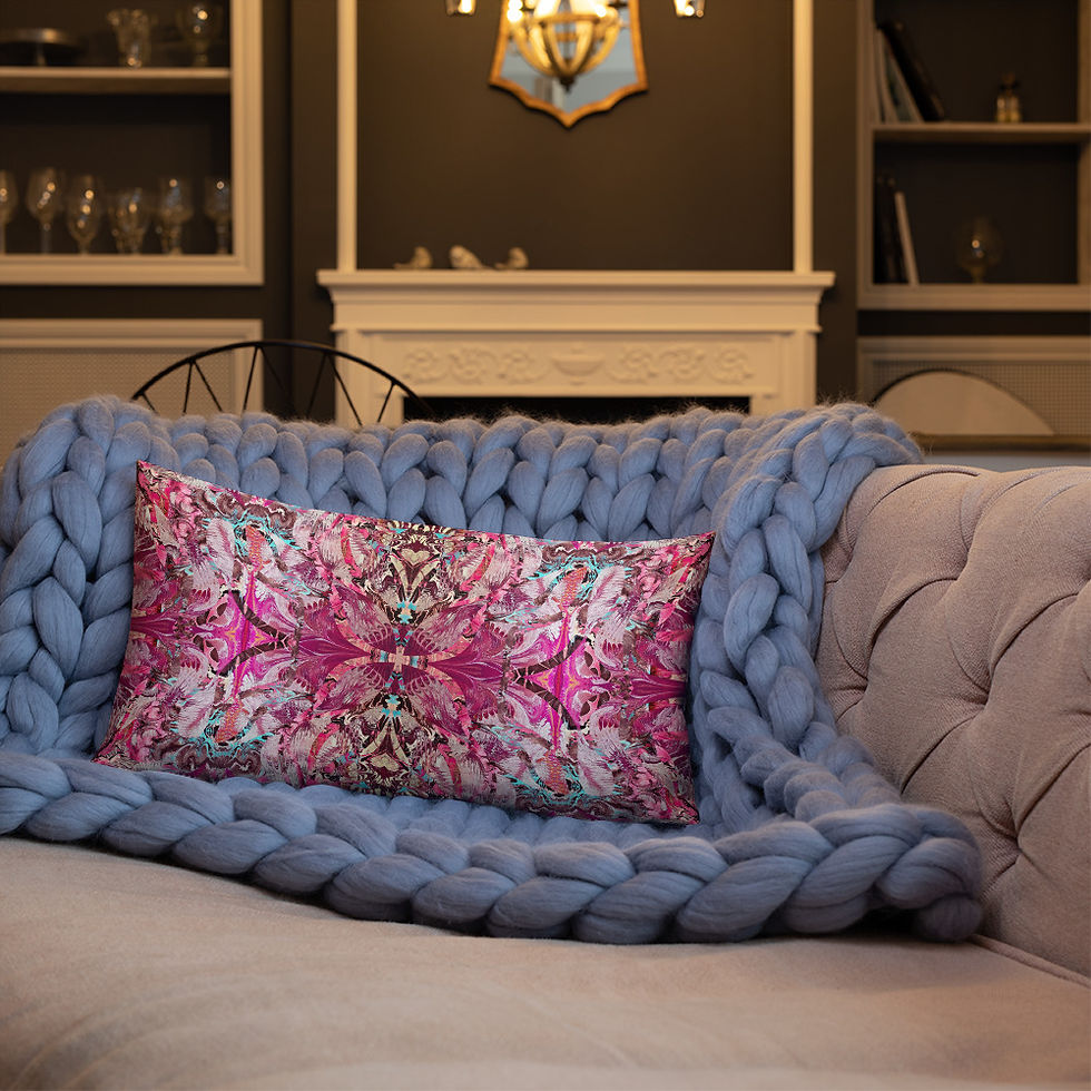 Thumbnail: Funky fuchsia arabesque