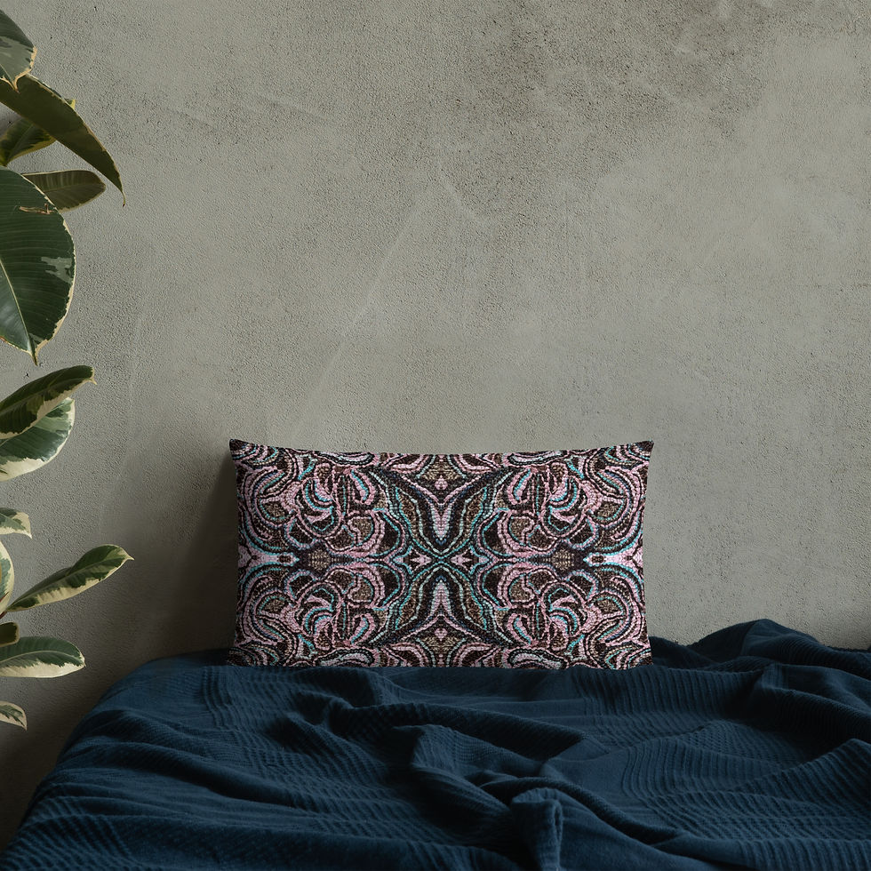 Thumbnail: Dusty pink arabesque
