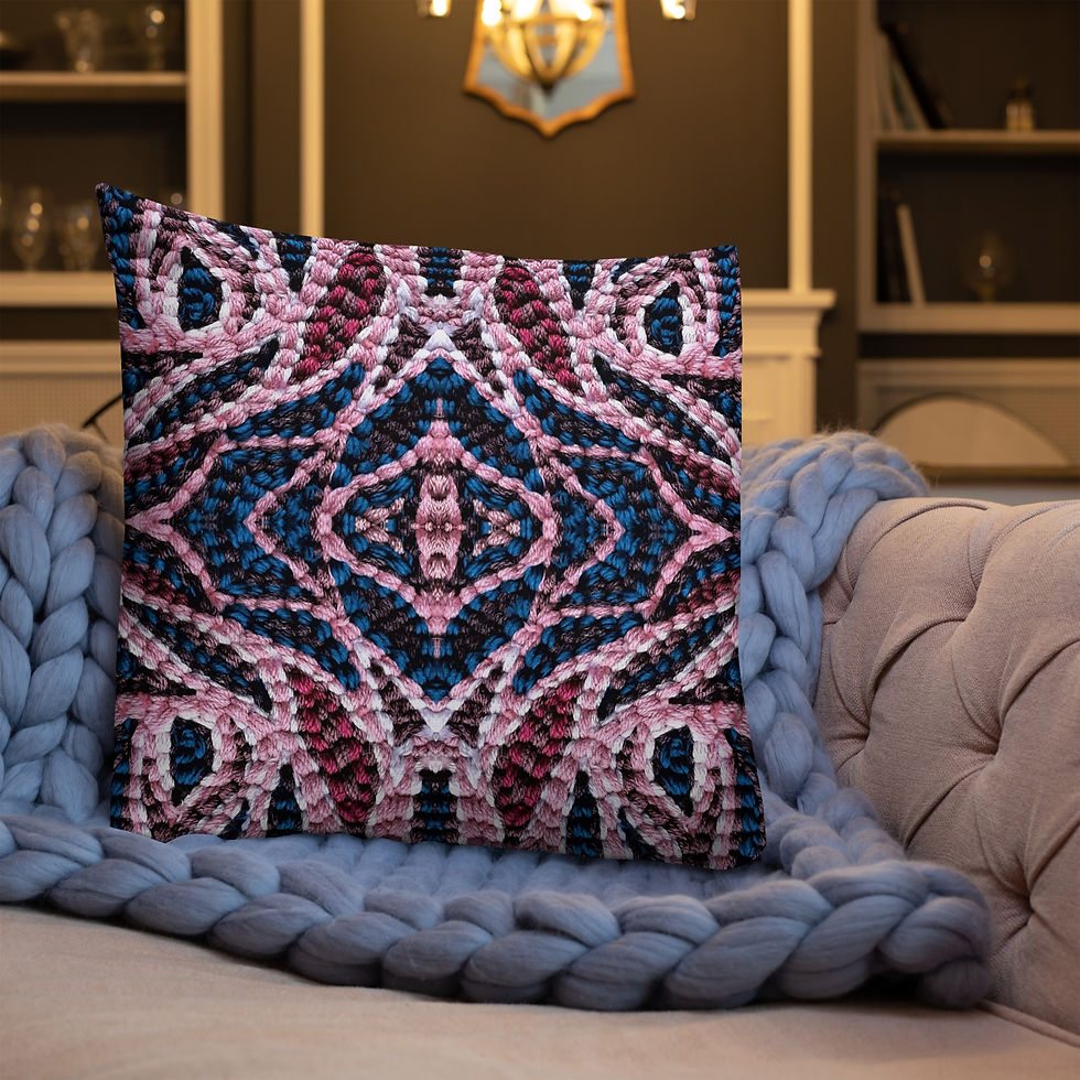 Thumbnail: Pink arabesque III