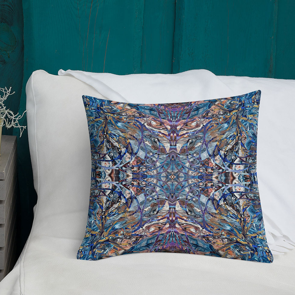 Thumbnail: Turquoise arabesque I
