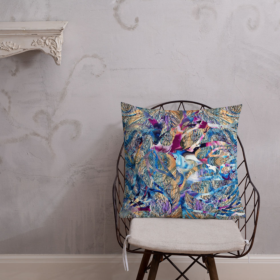 Thumbnail: Mixed media arabesque