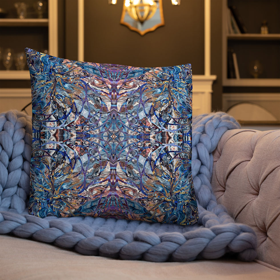 Thumbnail: Turquoise arabesque I